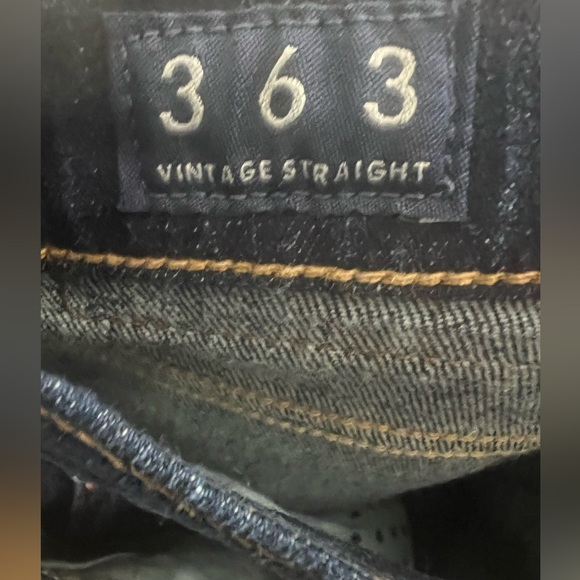 Lucky Brand 363 Vintage Straight Jeans Men's Size 34x30 Blue Denim Stretch - Picture 3 of 6